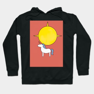 Minimal Unicorn Hoodie